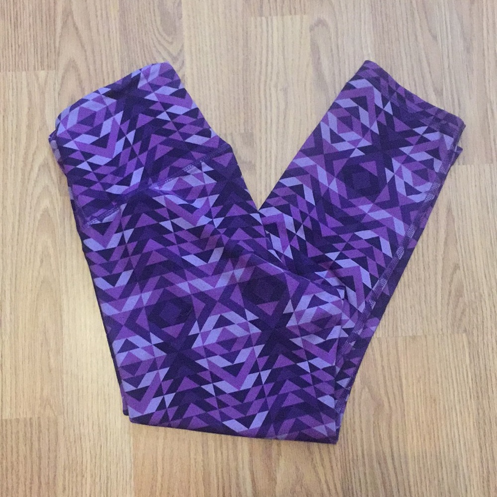 High rise cropped legging